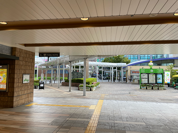image of exit at the Wako-shi Station