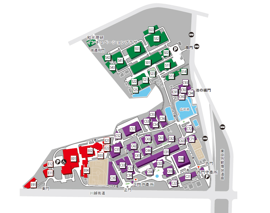 構内地図の画像