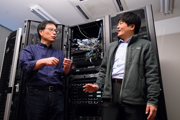 Picture of Toyoyuki Takada and Takanori Amano