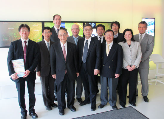 Group photo at Max Planck Science Gallery in Berlin