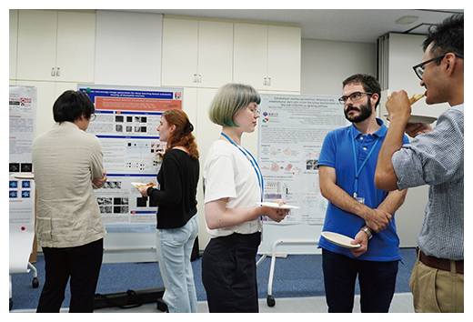 若手研究者たちの交流イベント、Discovery Evening（ディスカバリー・イブニング）の図