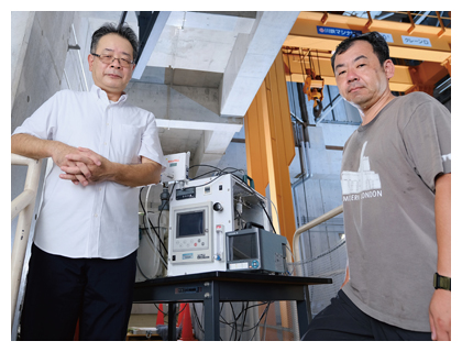 奥野 広樹と段塚 知志の写真