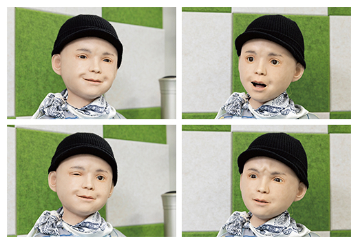 表情豊かなNikolaの図