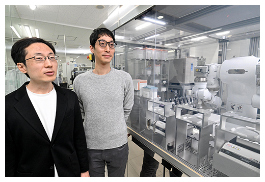 落合 幸治、尾崎 遼の写真