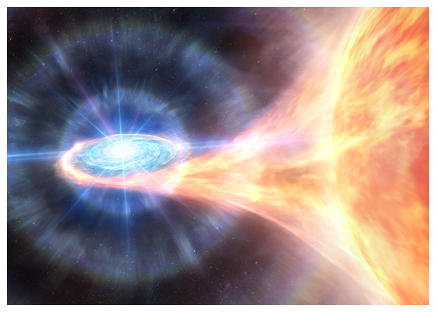中性子星の想像図