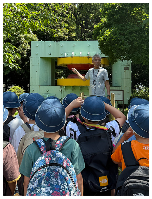 団体見学の写真