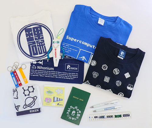 理研グッズの写真