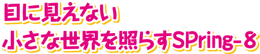 目に見えない小さな世界を照らすSPring-8