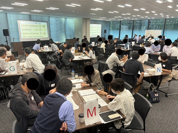 ワークショップ「AI とヘルスケア」の様子