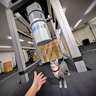 XRで再現した叡の様子