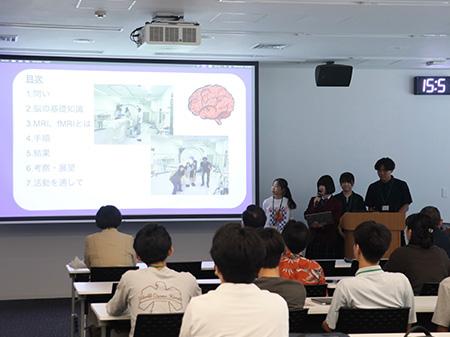 体験発表会の様子の写真