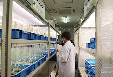 見学の様子：筑波コースの写真2