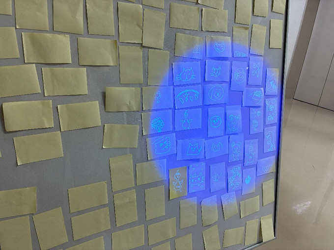 光の性質を実際に体験！の写真