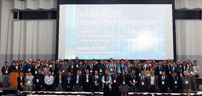 R-CCS International Symposiumでの集合写真