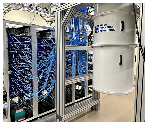 量子コンピュータ「叡-Ⅱ」の図