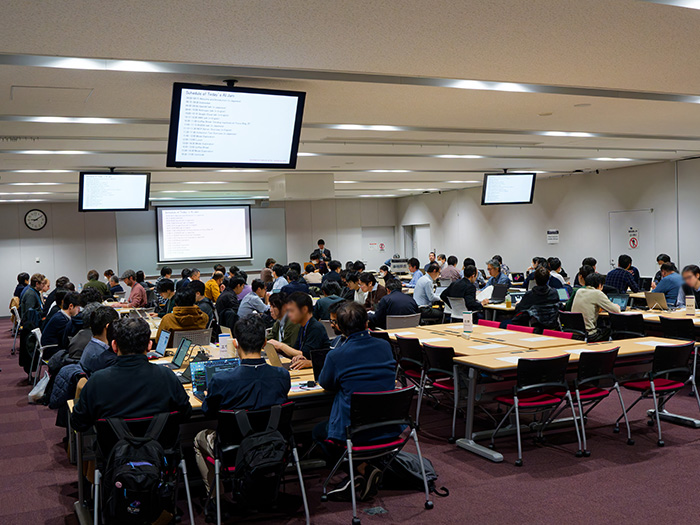 会場の様子の写真