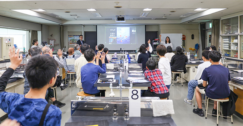 会場の様子の写真