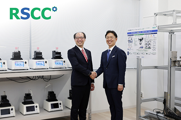 渡邉 連携センター長、セイコーフューチャークリエーション株式会社 市村 代表取締役社長の写真
