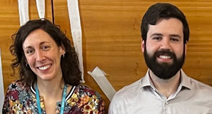 セラット 博士研究員、ディヴィー 大学院生の写真