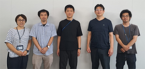 佐藤 裕美、髙木 海、テイ・ウ、高橋 俊二、坂井 克行の写真