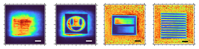 X線プロジェクターで作成したビーム像の図