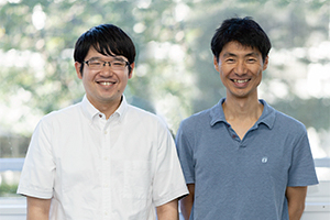 吉田 健祐 特別研究員、豊泉 太郎 チームリーダーの写真