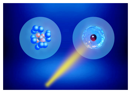分子「こま」のミクロな回転を基にナノ超流動水素の実証に成功の図
