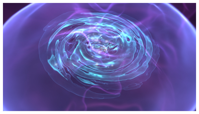 矮小銀河シミュレーションのガスと星の分布の図