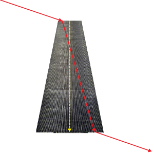 Image of the x-ray beam path