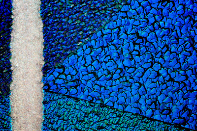 image of photovoltaic cell based on polycrystalline silicon