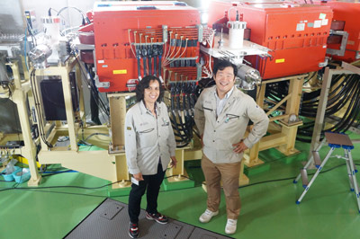 picture of Sarah Naimi and Tomohiro Uesaka