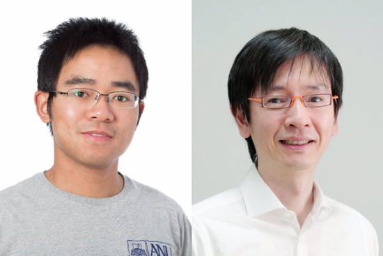 picture of Lin Gu and Tatsuya Harada