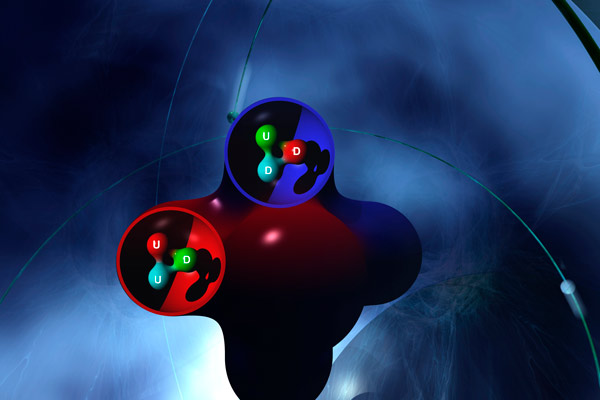 illustration of a lithium atom