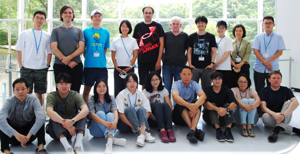 image of McHugh lab members