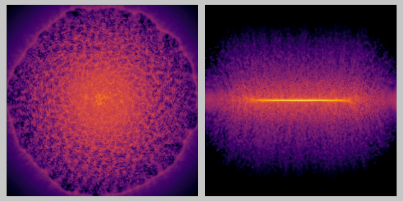 images explaining supernova simulations