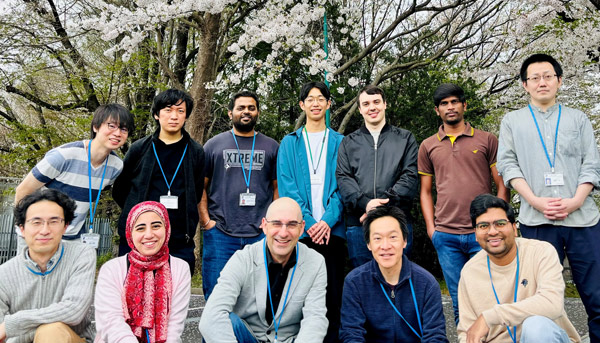 Picture of Yuichiro Mutoh, Laurean Ilies, Sobi Asako, Relam Khalaf and co-workersand co-workers 